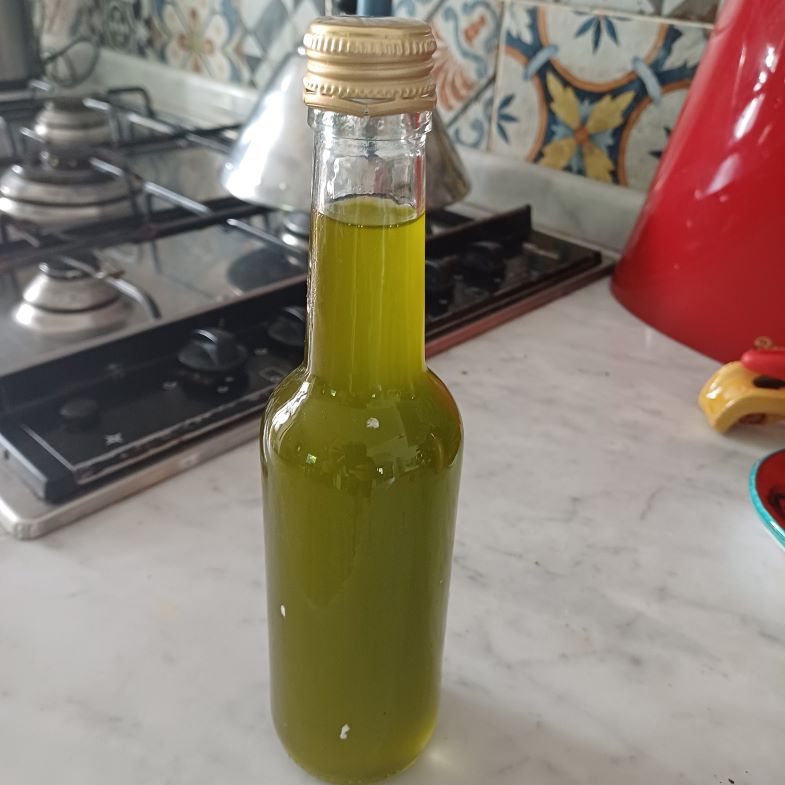 My own olive oil